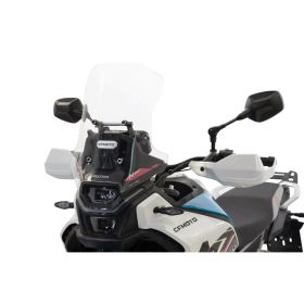 Cupolino Touring ISOTTA Fumè scuro 437x438mm attacchi inclusi per CF MOTO mt 450