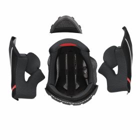 ACERBIS Schwarzes Helminnenfutter für X-WAY Helm Größe XL
