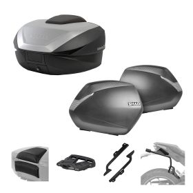 SHAD Kit SH59X top case and SH36 cases 3P for HUSQVARNA Norden / KTM Adventure