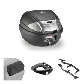 GIVI E300NT2B Schwarz Rauch Topcase-Kit 30L für BMW R 12 G/S