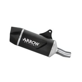 Marmitta Slip-on Arrow Indy Race EVO titanio fondello carby e collettore CF Moto 450 MT