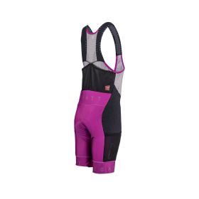 Salopette MTB donna LEATT Endurance 5.0 viola super traspirante UPF 50+