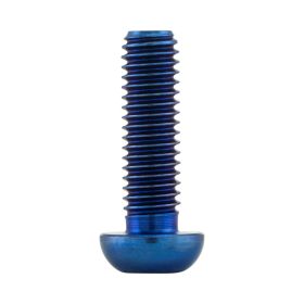 Vite disco freno SIP M6x20mm blu anodizzato in titanio per Vespa PX'98/MY