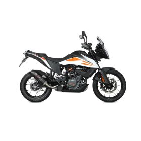 Silencieux MIVV Oval Slip-on homologué en fibre de carbone pour KTM 390 Adventure