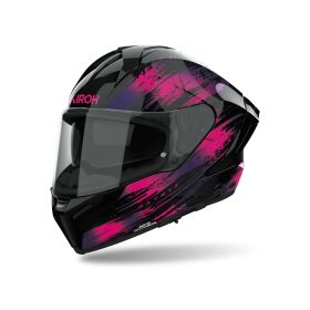 Casque intégral AIROH MATRYX REFLEX Violet Brillant