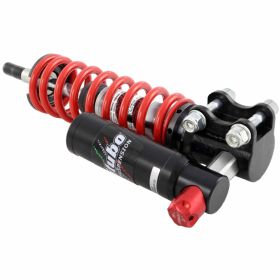BITUBO YEV Vorderdämpfer 175 mm schwarzer Körper roter Feder einstellbare Kompression
