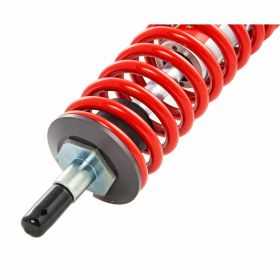 BITUBO Vorderstoßdämpfer 235 mm Schwarz Rot Feder Genehmigt ABE KBA 91849