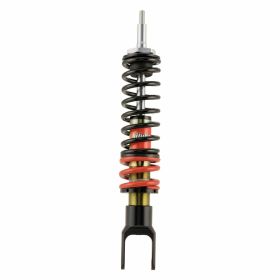 Amortisseur arrière BITUBO 290 mm corps noir ressort rouge/noir