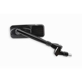SPECCHIETTO BKR DX / SX RETTANGOLARE NERO