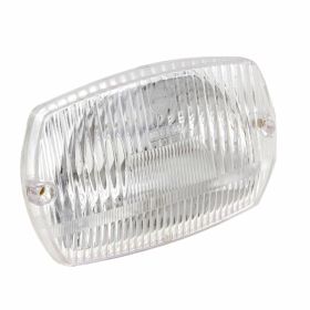 BOSATTA front plastic headlight with P26s lamp holder without bulbs