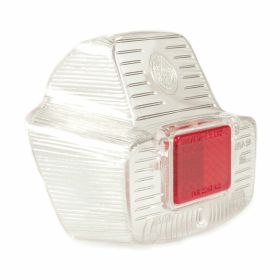 BOSATTA Lens Rear Light White Glass without Bulbs approved IGM