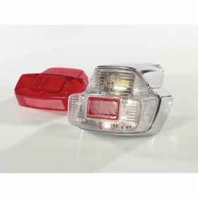 Lente BOSATTA Fanale Posteriore Vetro Bianco senza lampadine omologata IGM
