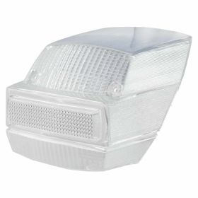 BOSATTA white rear light glass without bulbs and sealing gasket
