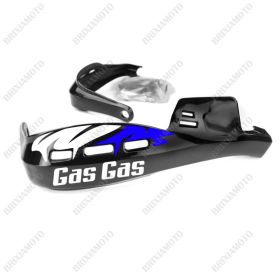 PROTÈGE-MAINS PERFORMANCE STICKERS GUIDON MOTO NERO GAS GAS BLANC BLEU