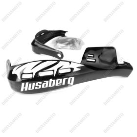 PROTÈGE-MAINS PERFORMANCE STICKERS GUIDON MOTO NERO HUSABERG BLANC RACING