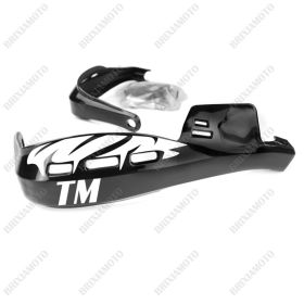PROTÈGE-MAINS PERFORMANCE STICKERS GUIDON MOTO NERO TM BLANC RACING