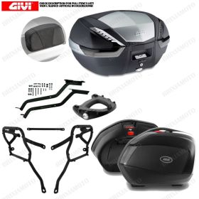 KIT GIVI TRUNK V47NT UND SUITCASES V35NT