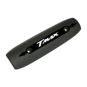 PROTECTION CHALEUR ECHAPPEMENT NOIR T-MAX 500 530 2007-2016 LOGO 3D NOIR BLANC