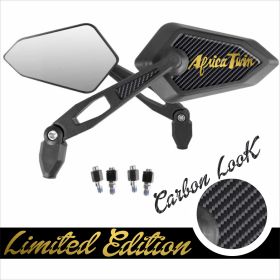 APPROVED MIRRORS STREET LIMITED GOLD LOGO HONDA AFRICA TWIN XRV 750 650