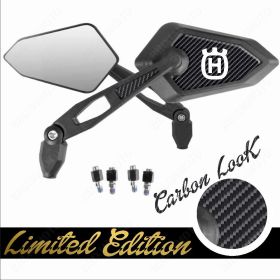 MIROIRS HOMOLOGUE STREET LIMITED LOGO BLANC STEMMA HUSQVARNA