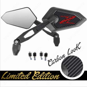 APPROVED MIRRORS STREET LIMITED RED LOGO KAWASAKI Z800 Z 800 Z800E NAKED
