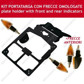 Support plaque immatriculation BRIXIAMOTO