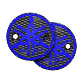 T-MAX CLUTCH COVERS CARBON LOOK WITH BLUE 500 LOGO