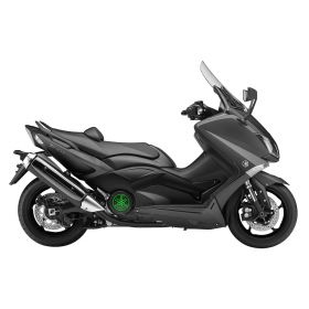 T-MAX CLUTCH COVERS CARBON LOOK WITH GREEN T-MAX 500 LOGO
