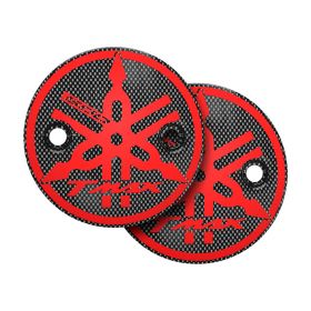 T-MAX CLUTCH COVERS CARBON LOOK WITH RED T-MAX 500 LOGO