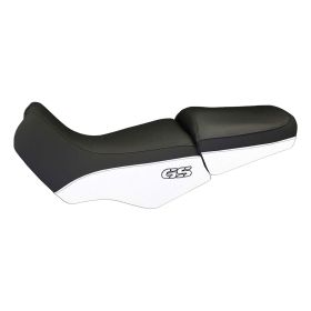 Sitzbezug Livorno Carbon Color spezifisch 2WH mit logo für BMW r 1100/1150 gs
