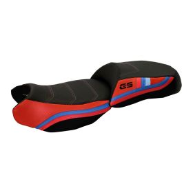 Seat cover Exclusive Anniversary Comfort 5RD with logo for BMW r 1200 gs
