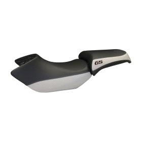 Seat cover Siracusa Color specific 2SL with logo for BMW r 1200 gs