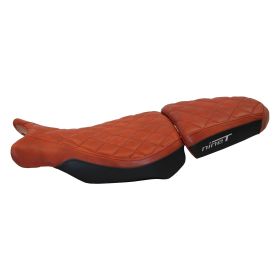 Couvre-siège Arnes spécifique brique et logo pour BMW r 1200 nine t sella doppia