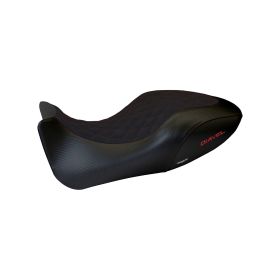 Rivestimento copri sella Viano 1 Velvet specifico 4BL con logo per DUCATI diavel