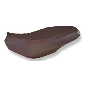 Seat cover Vintage Comfort brown with logo for DUCATI scrambler 400/800/1100