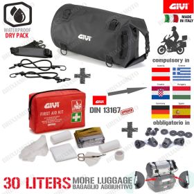 BORSA 30L GIVI EA114BK +ANELLI SAFETY KIT
