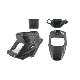 BRIXIAMOTO G61G81G69G73 VERKLEIDUNG YAMAHA BW'S MBK BOOSTER SPIRIT SCHWARZ