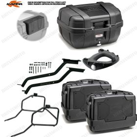 KAPPA  Top case and side cases kit