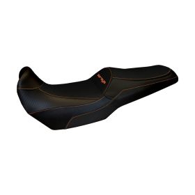 Copri sella con logo Lampedusa Total Black specifico 1OR per KAWASAKI versys 1000