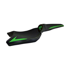 Sitzbezug Berna Total Black spezifisch 4GN mit logo für KAWASAKI z 1000
