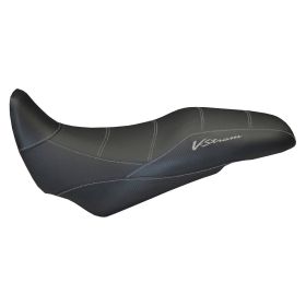 Couvre-siège Agrigento Comfort 2GR et logo pour SUZUKI v-strom 1000