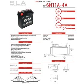 BATTERIE DE MOTO BS BATTERY 300914