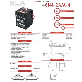 BATTERIE DE MOTO BS BATTERY 300916