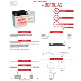 BATTERIE DE MOTO BS BATTERY 310556