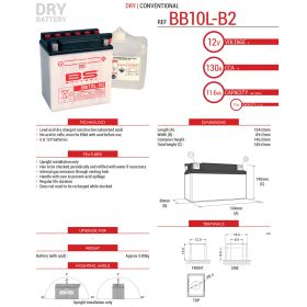 BATTERIE DE MOTO BS BATTERY 310557
