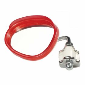 BUMM Mirror Clamp Reni White with Red Edge Length 110mm