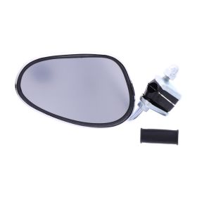 BUSCH&MULLER chrome left mirror 120x80mm