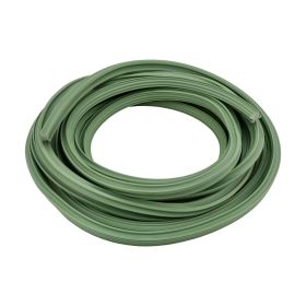 Stirsce listello pedana PREMIUM QUALITAT in gomma 3900x16mm verde 6021