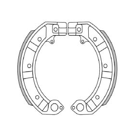 Sabots de frein POLINI D.150X24mm