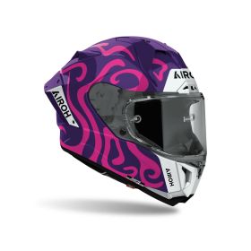 Casque intégral AIROH GP 800 SWAIN Violet Brillant